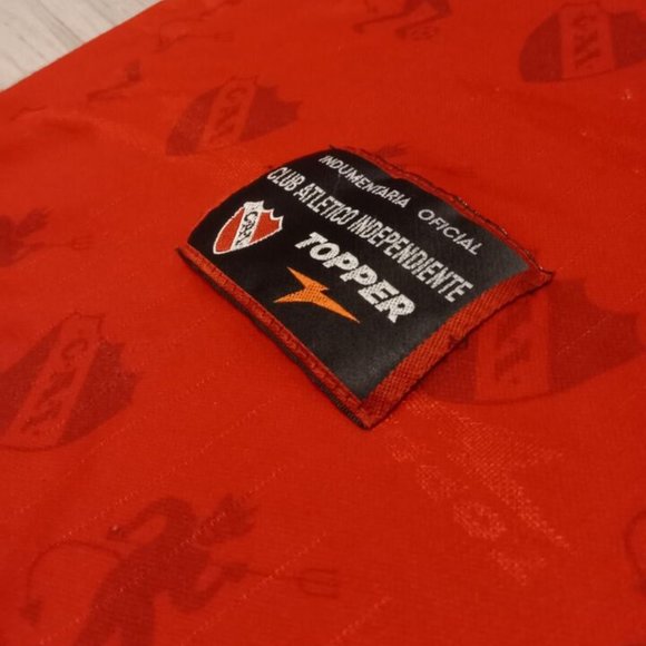 Independiente de Avellaneda 1997-1998 ORIGINAL Topper Vintage Soccer Jersey L - Picture 3 of 9